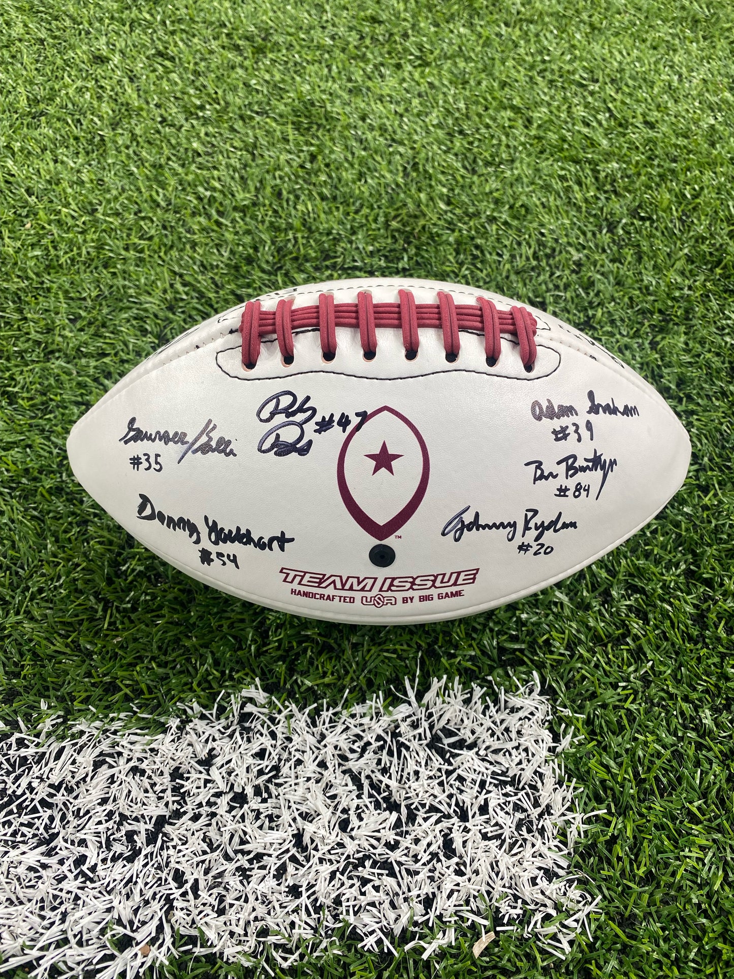 12th Man Kickoff Signed Football