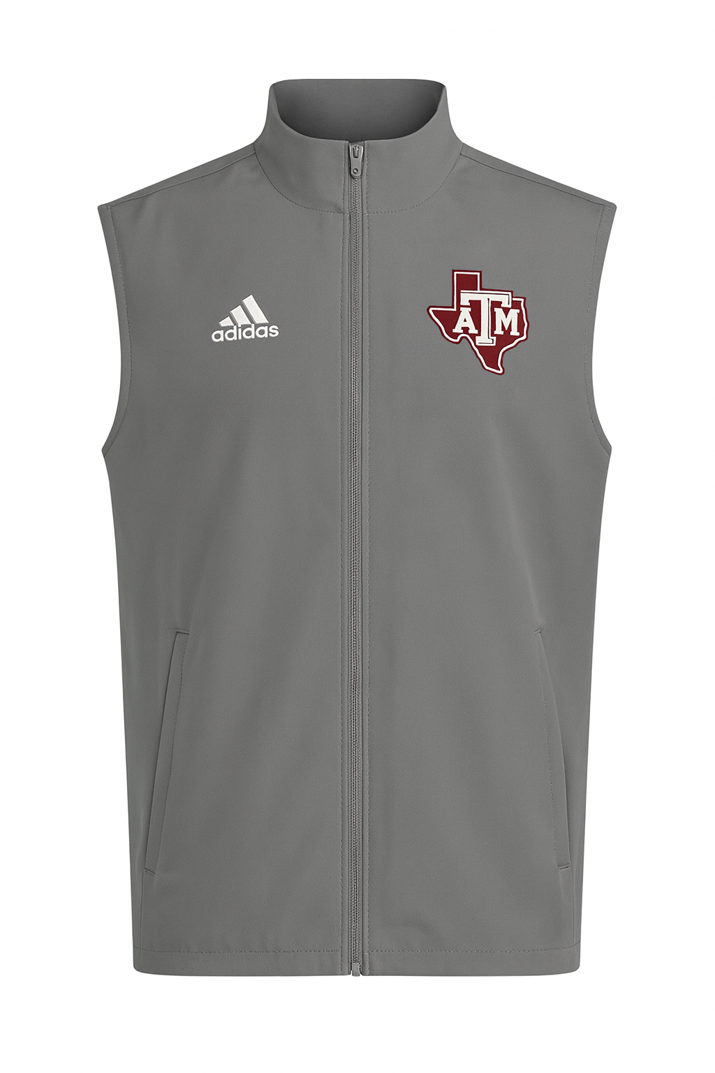 Aggie Football Issued Grey Adidas Vest