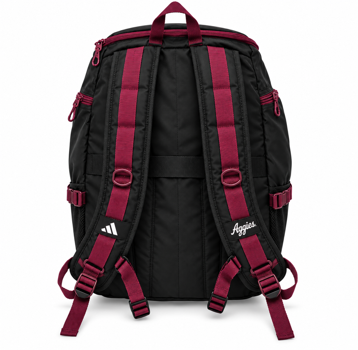 Aggie Football Issued Travel Black and Maroon Backpack (New Arrival)