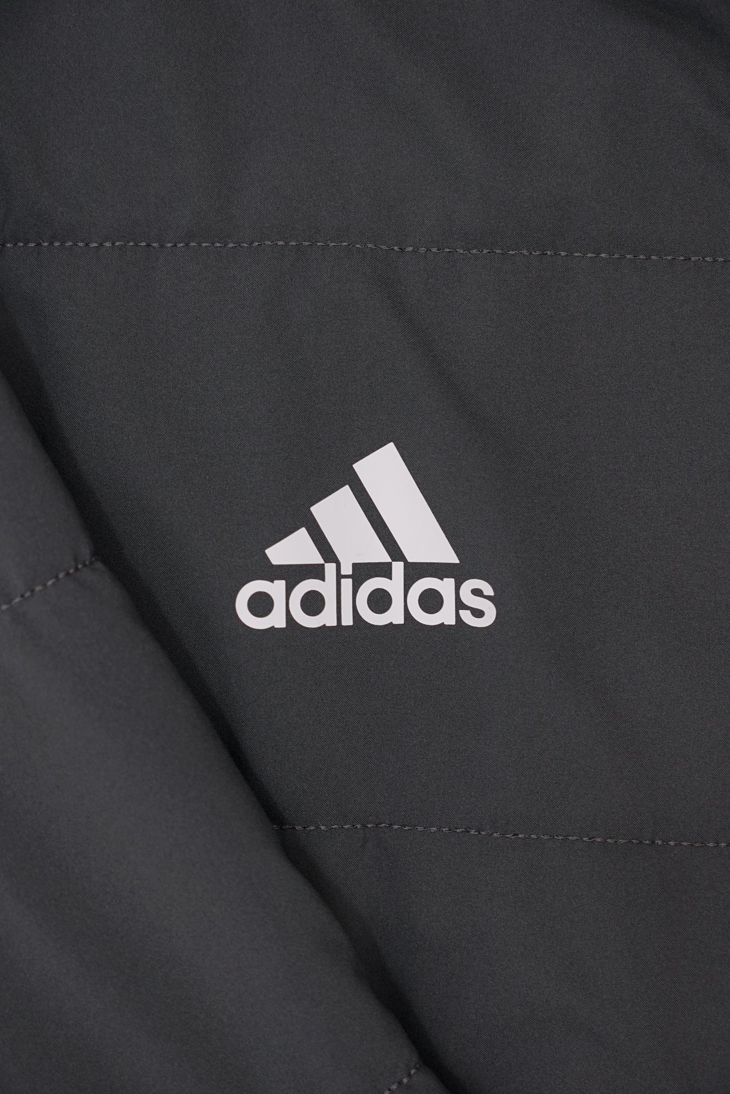 Aggie Football Issued Grey Adidas Puffer Zip Up