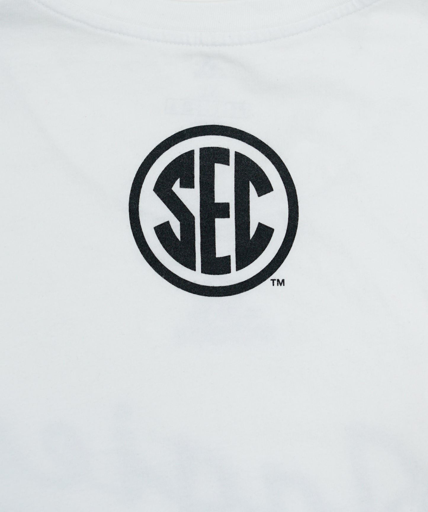 Aggie Football Issued White Adidas Aggie Script Long Sleeve T-Shirt (New Arrival)