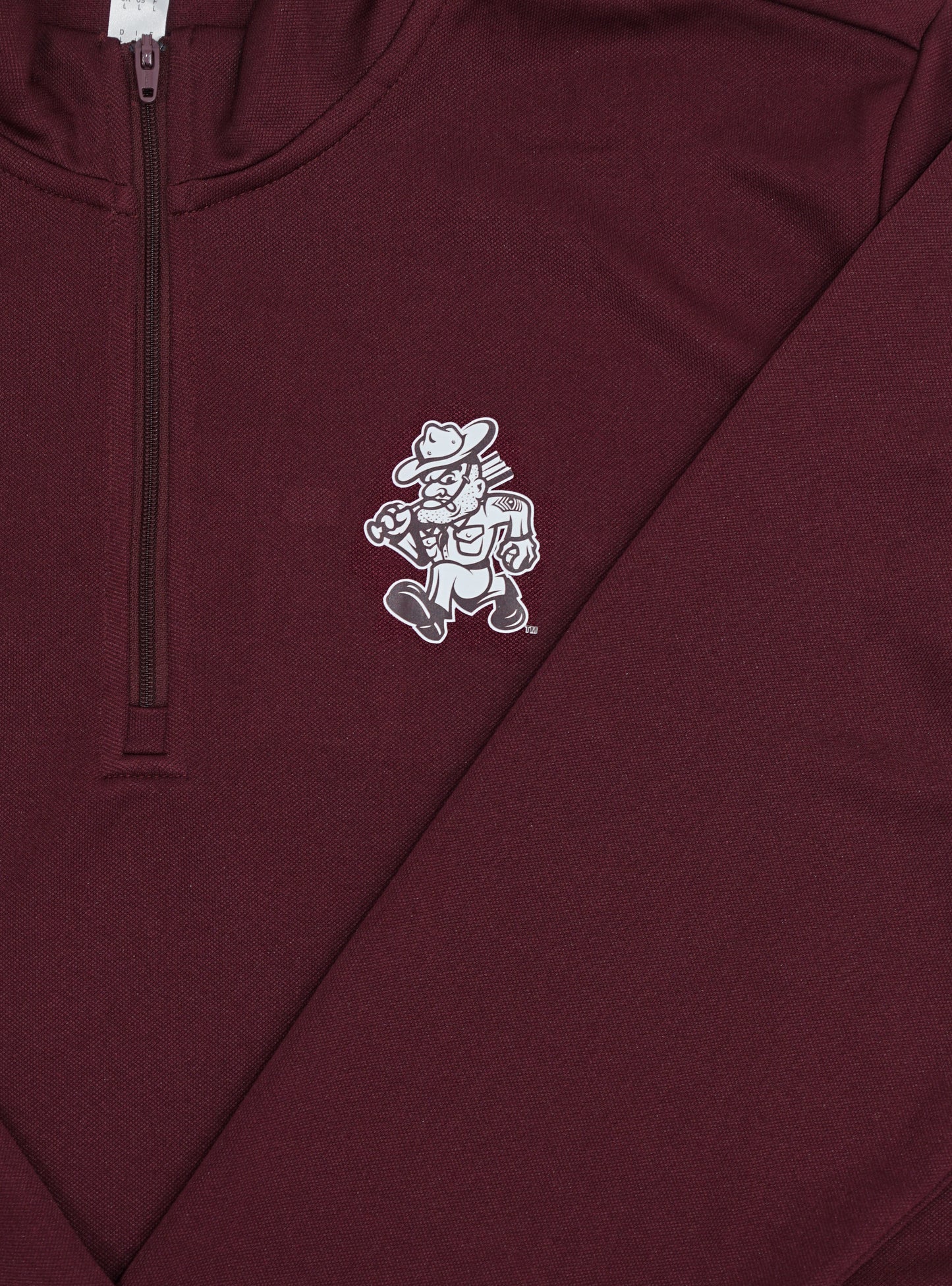 Aggie Baseball Issued Maroon Ol'Sarge Adidas Quarter Zip (New Arrival)