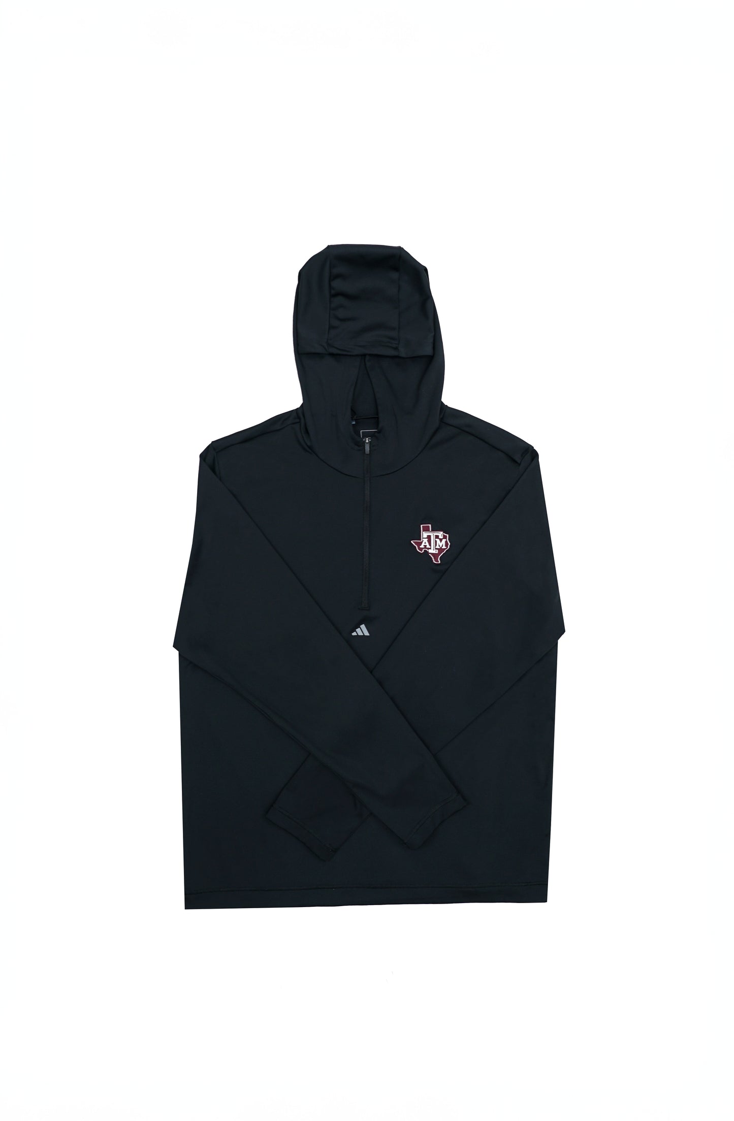 Aggie Football Coaches Exclusive Black Adidas Trainer Hoodie (New Arrival)