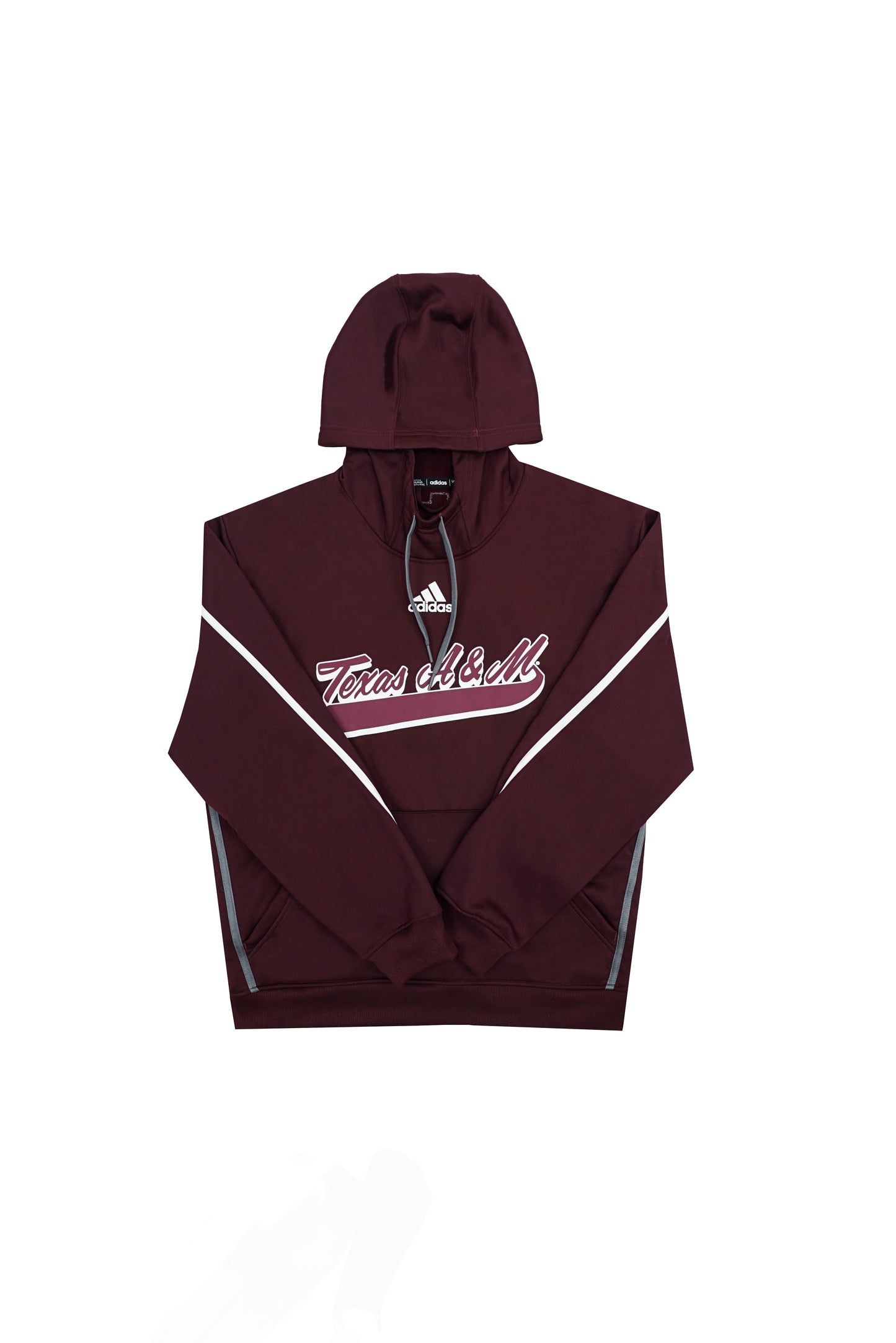 Aggie Football Issued Travel Team Maroon Adidas Sweatshirt (New Arrival)
