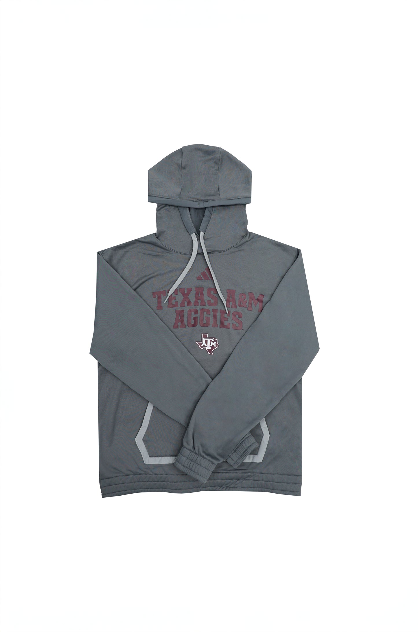 Aggie Football Issued Grey Adidas Sweatshirt (New Arrivals)