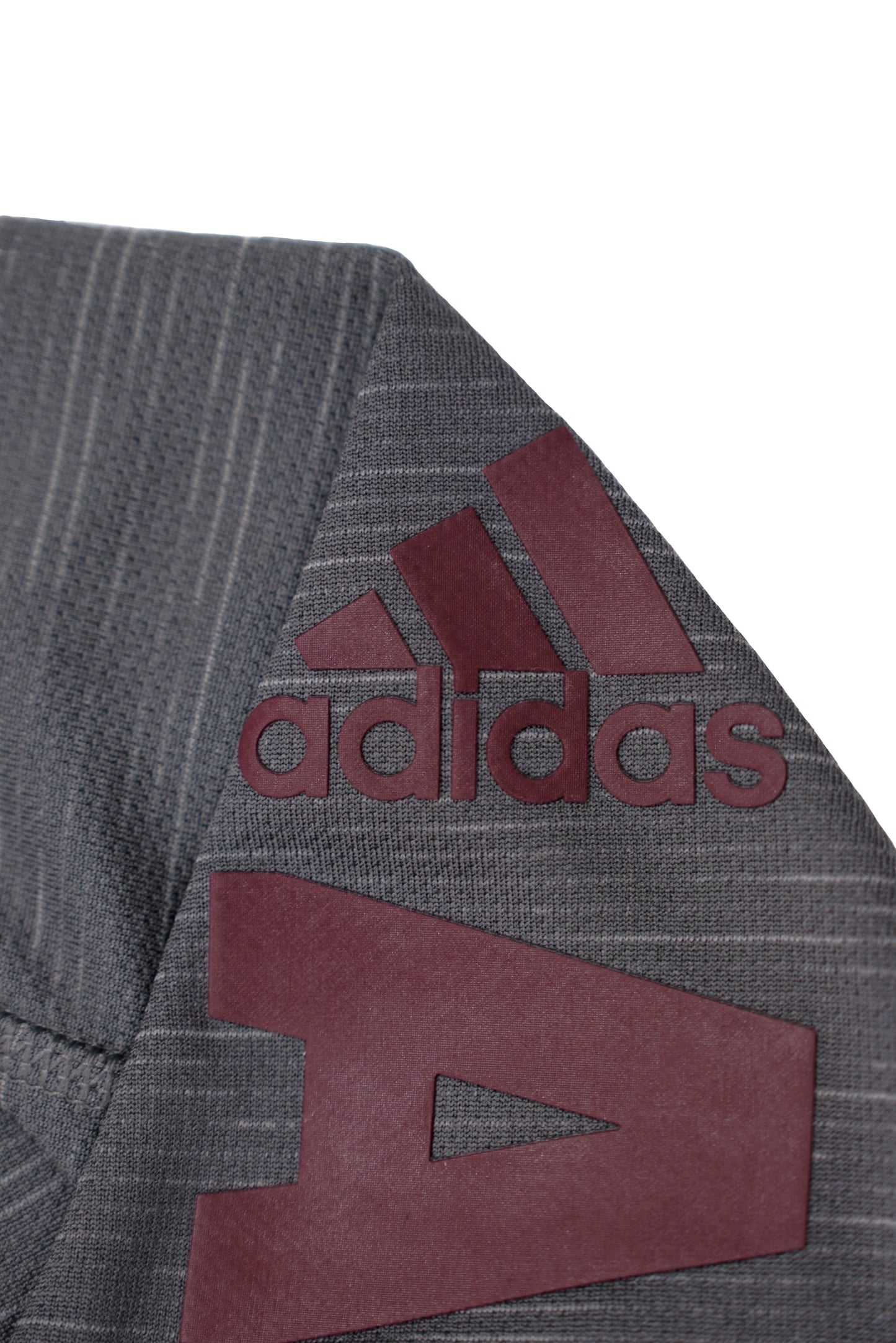 Aggie Football Issued Grey and Maroon Adidas Hoodie