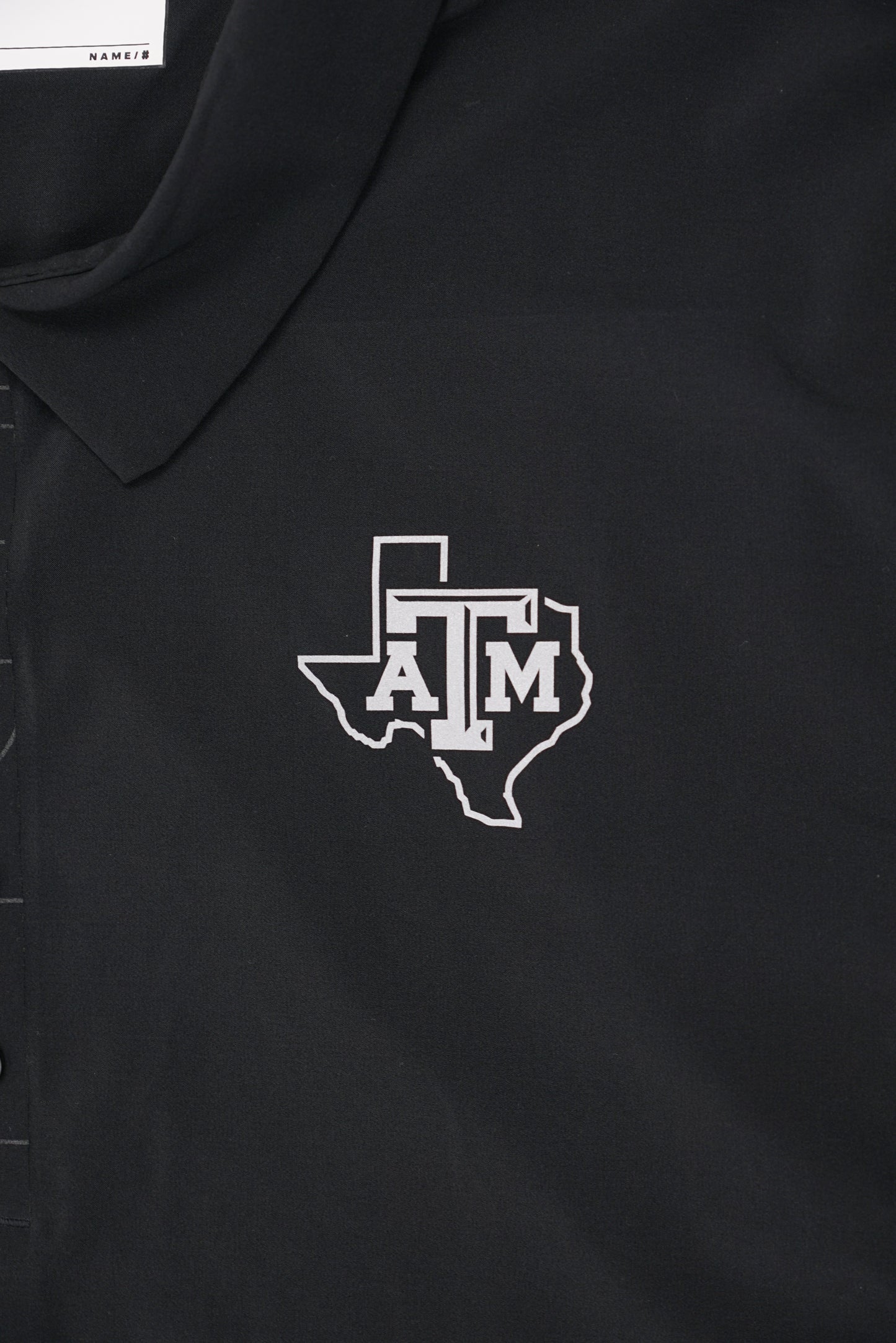 Aggie Football Coaches Exclusive TaxSlayer Gator Bowl Black Adidas Polo