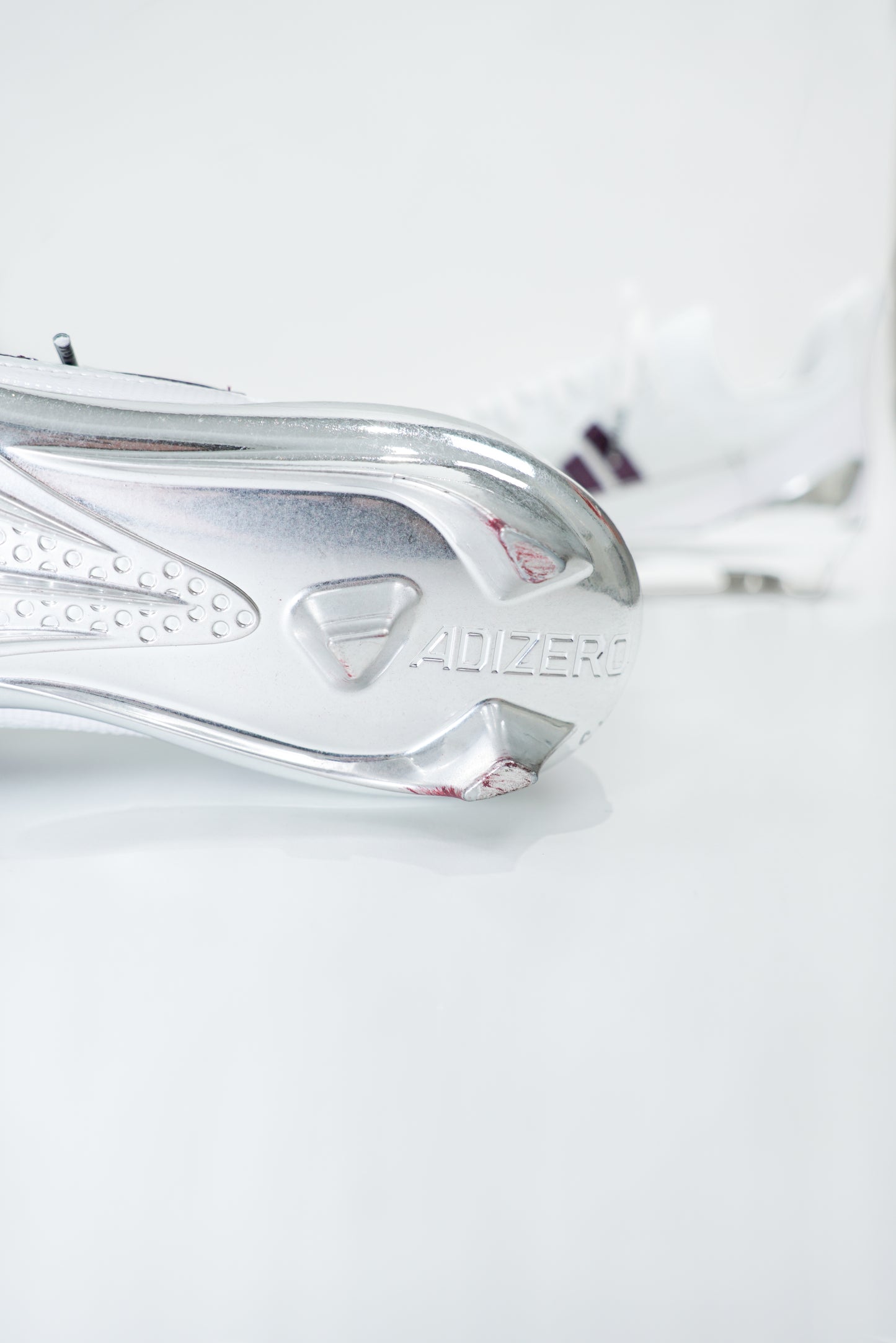 Aggie Football Exclusive Game Day Cleats Adidas White Low Tops (New Arrival)