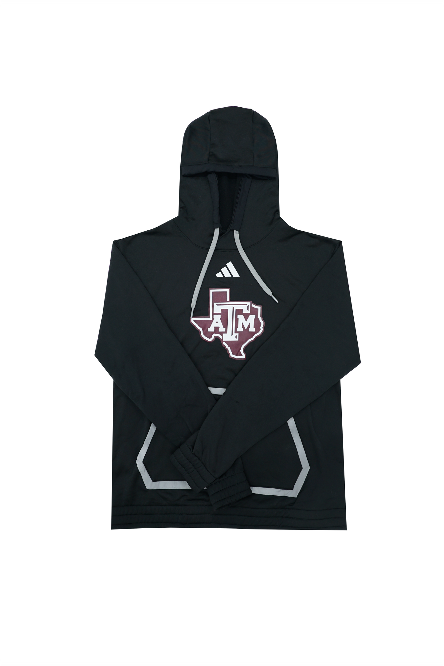 Aggie Football Issued Black Adidas Sweatshirt (New Arrival)
