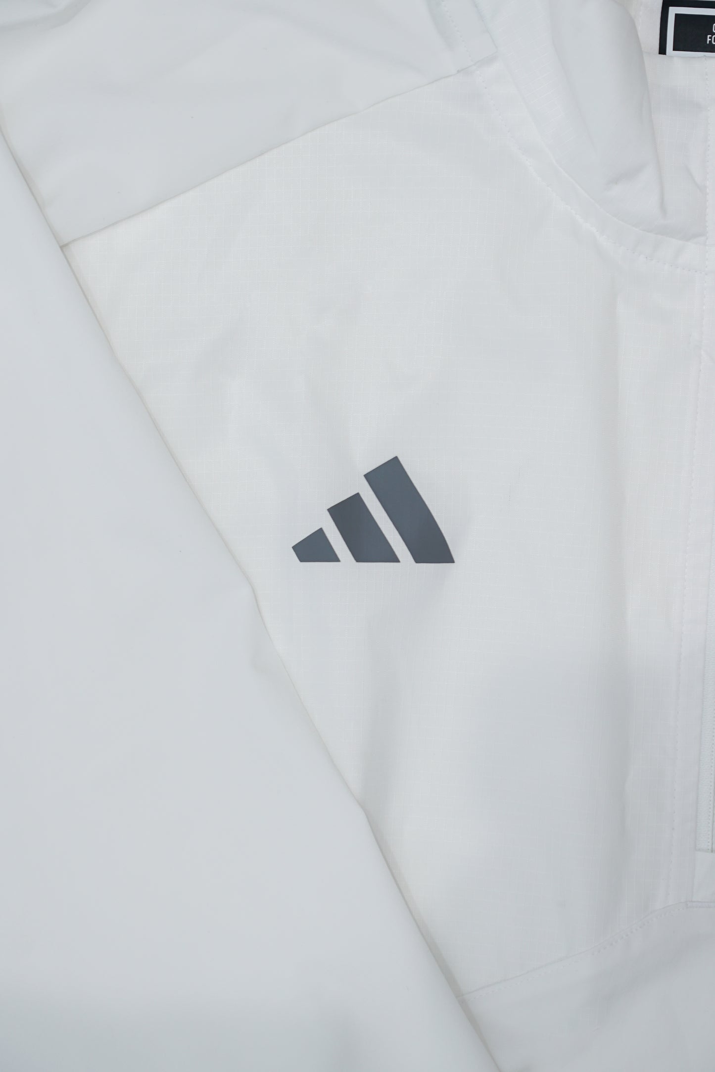 Aggie Football Exclusive White Adidas Windbreaker Aggie Script (New Arrival)