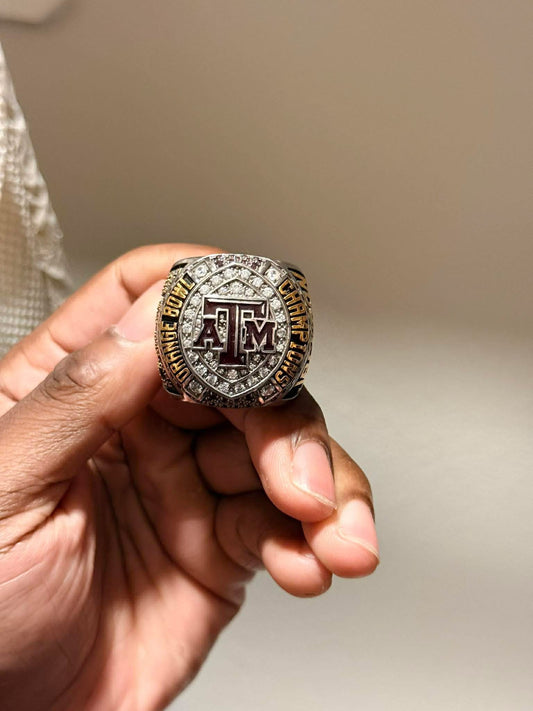 Deondre Jackson's 2020 Orange Bowl Championship Ring — Texas A&M Football