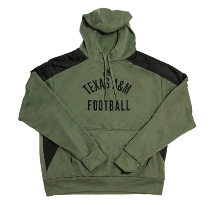 Aggie Football Coaches Exclusive Military Appreciation Green Adidas Sweatshirt