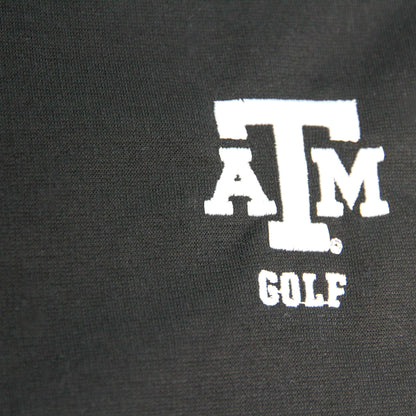 Aggie Golf Exclusive Adidas Black Long Sleeve Quarter Zip