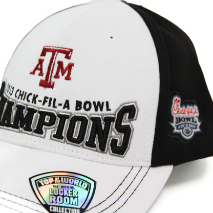 Aggie Football Issued 2013 Chick Fil A Bowl Champions Hat