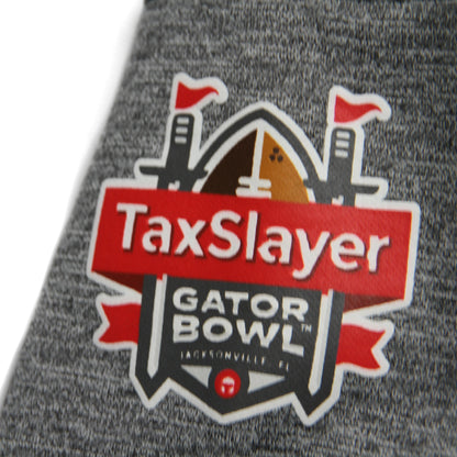 Aggie Football Exclusive Taxslayer Gator Bowl 2018 Grey Adidas Long Sleeve Zip Up