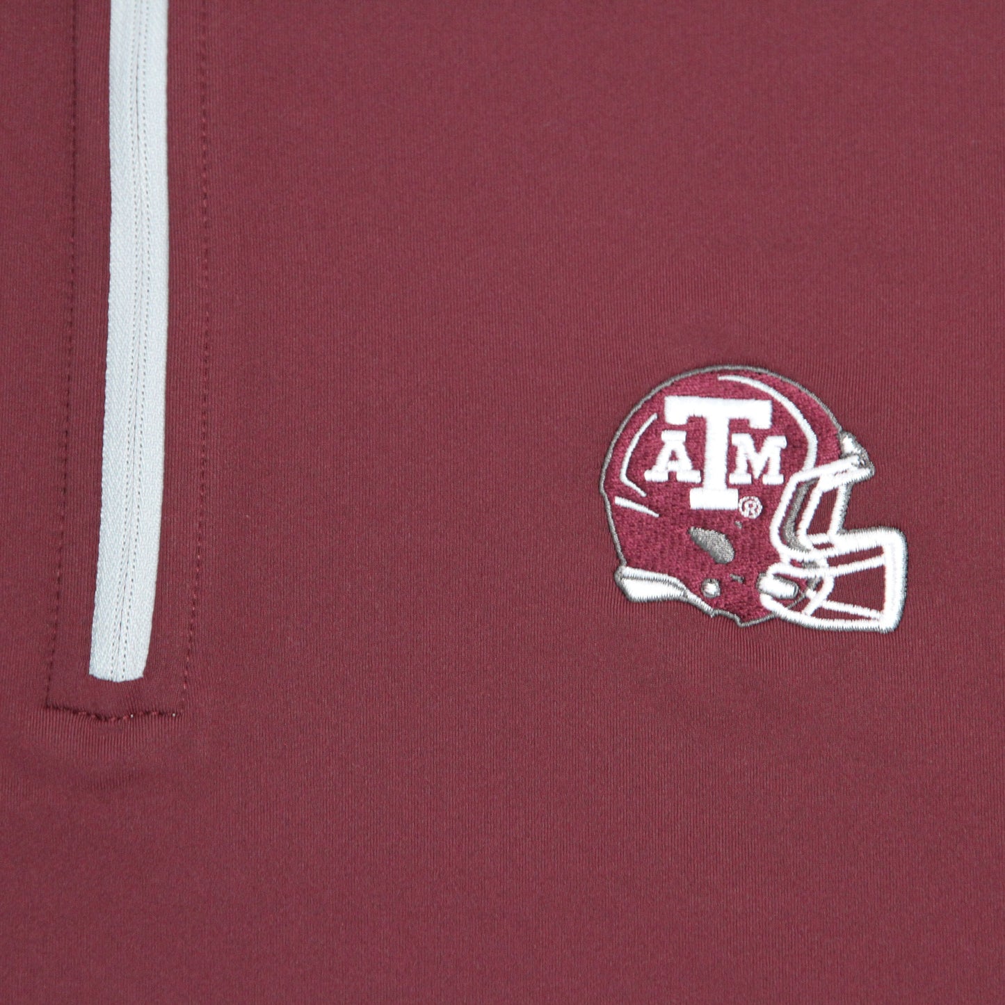 Aggie Football Coaches Exclusive Peter Millar Maroon Quarter Zip