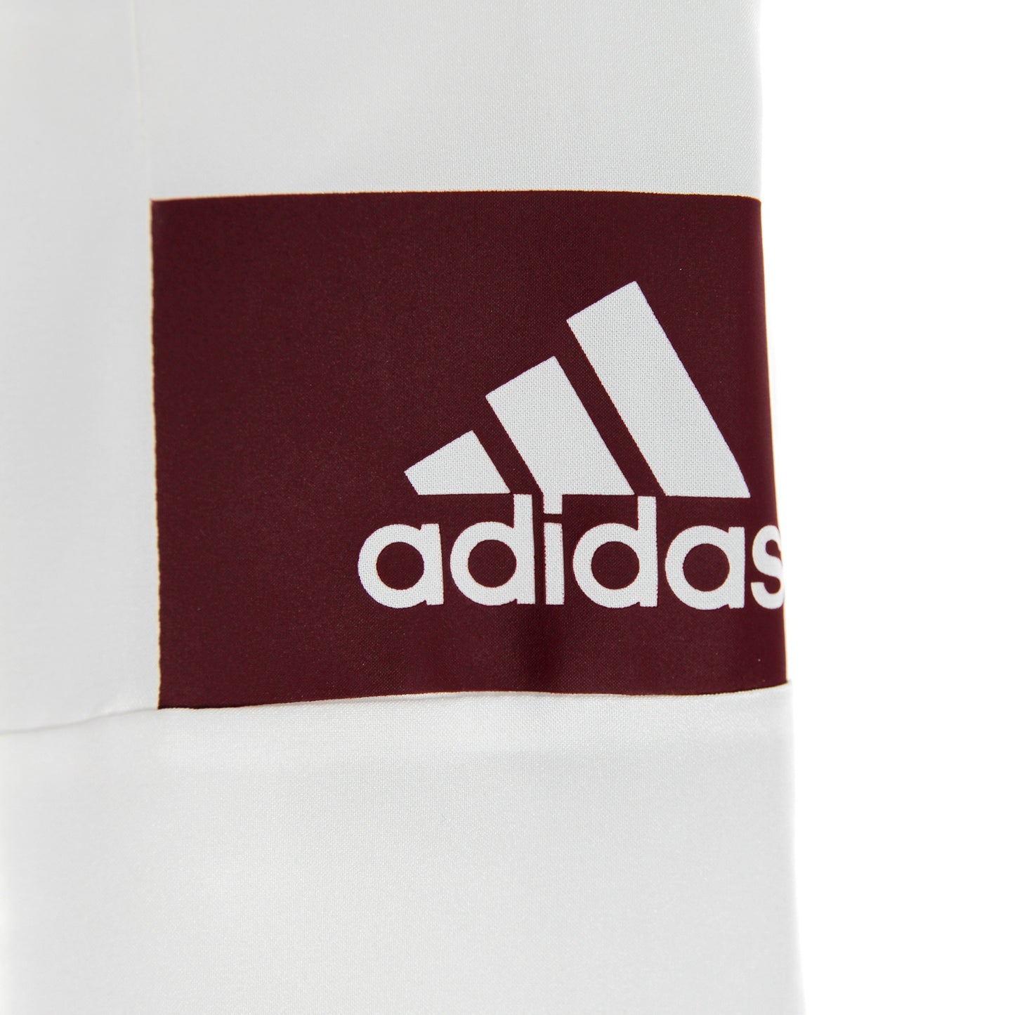 Aggie Football Coaches Issued White/Maroon Adidas Windbreaker