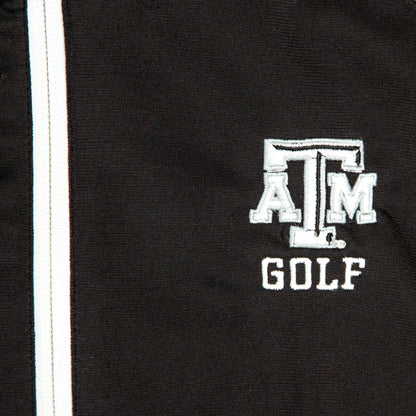 Aggie Golf Exclusive Black Adidas Zip Up