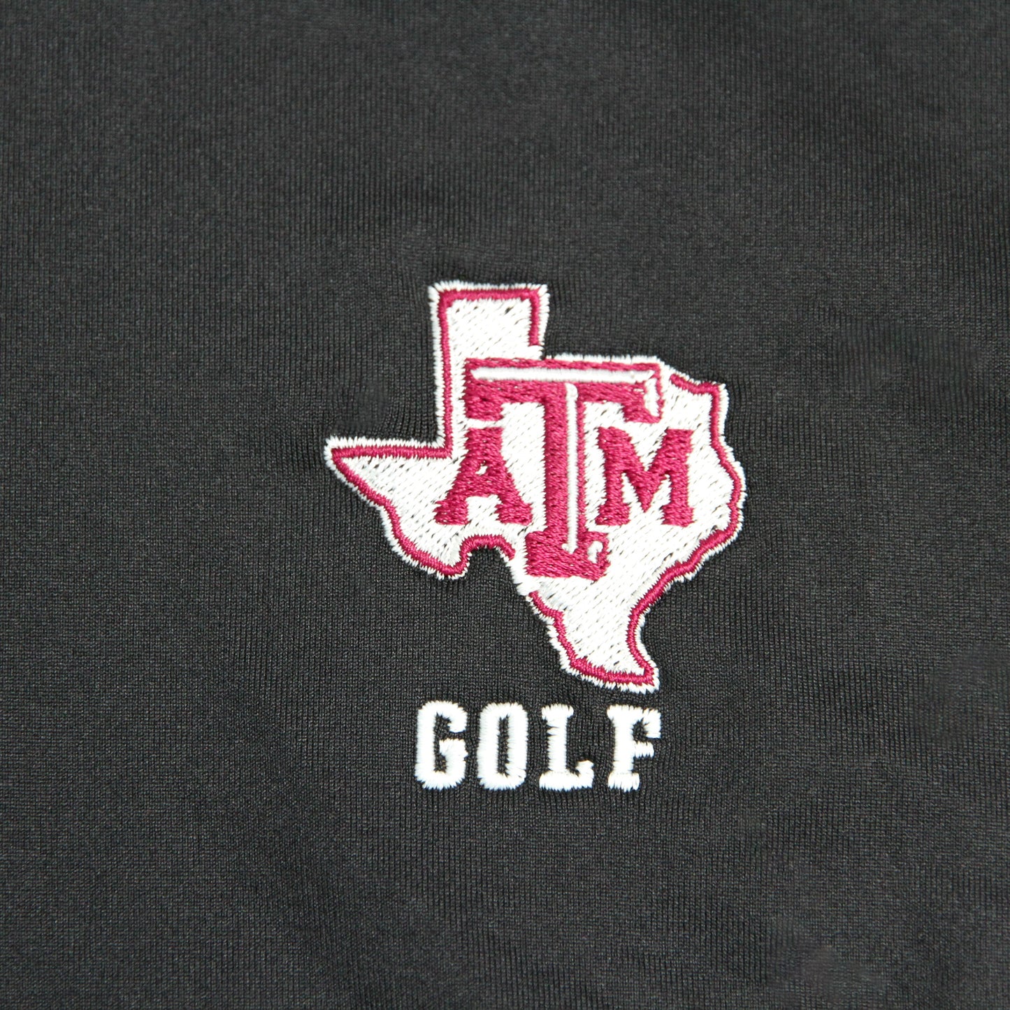 Aggie Golf Exclusive Adidas Black Quarter Zip (SEC Patch)