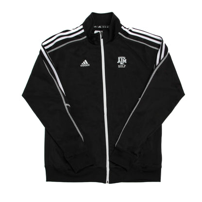 Aggie Golf Exclusive Black Adidas Zip Up