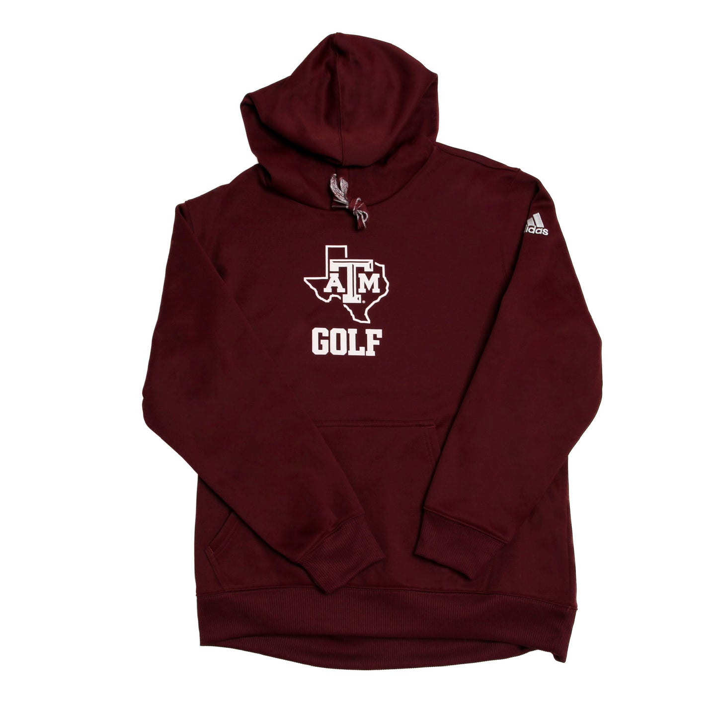 Aggie Golf Exclusive Maroon Adidas Long Sleeve Sweatshirt