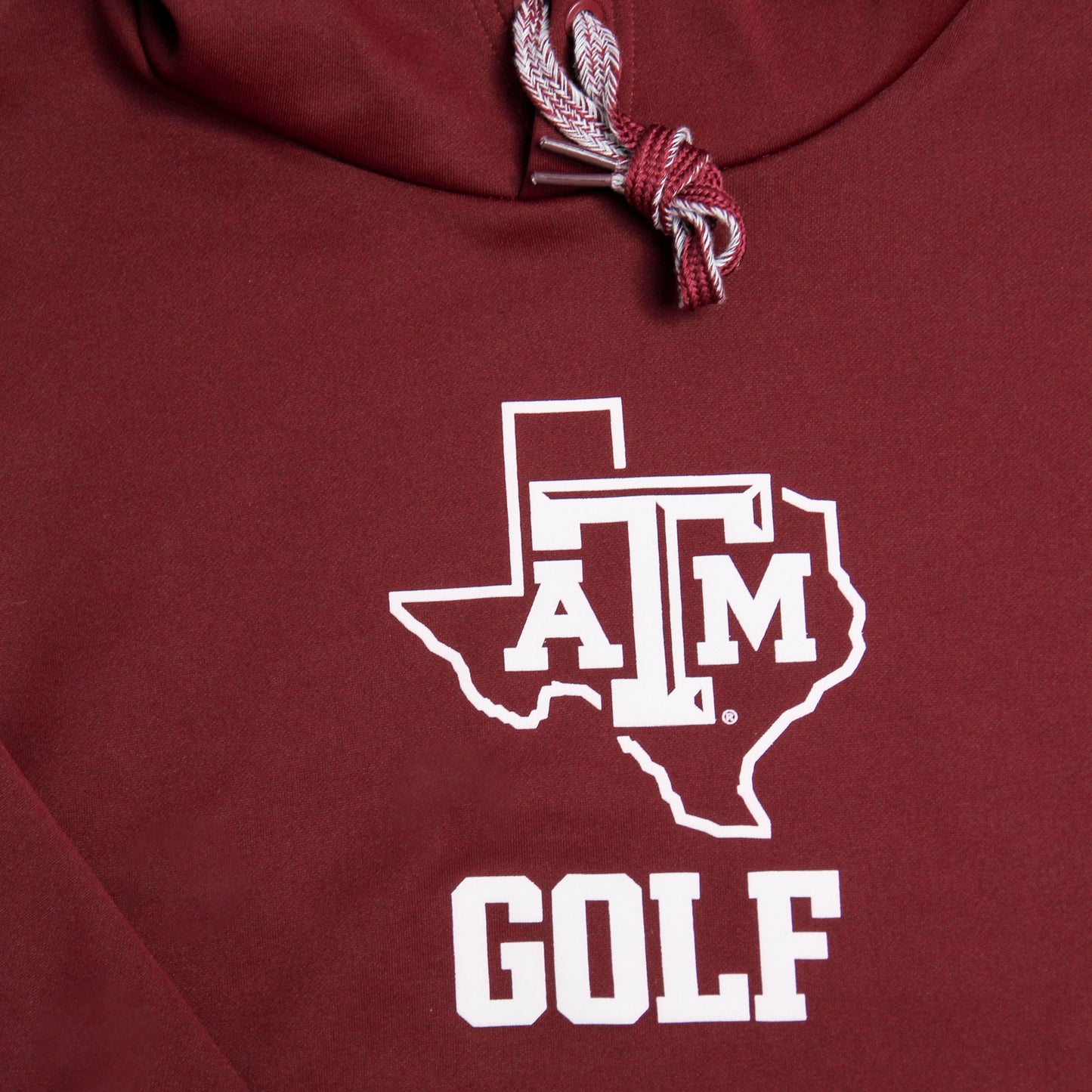 Aggie Golf Exclusive Maroon Adidas Long Sleeve Sweatshirt