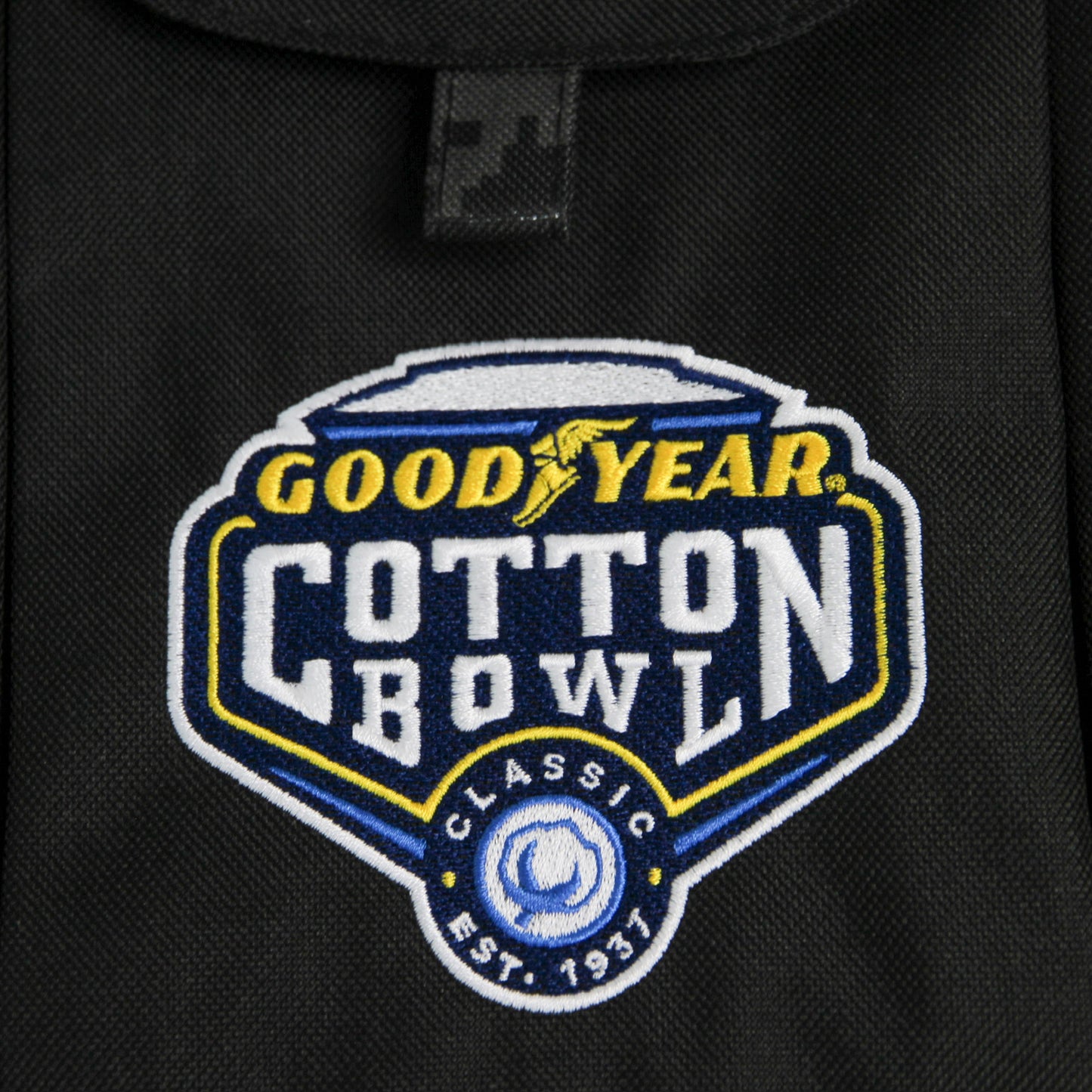 Aggie Football Issued Black Cotton Bowl Backpack