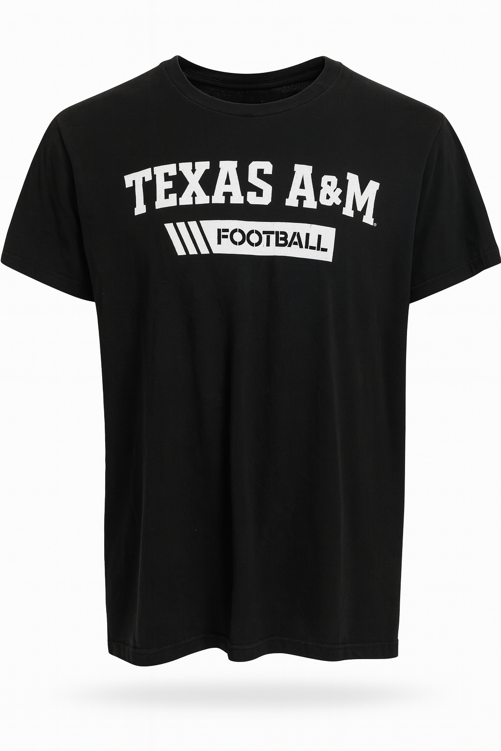 Aggie Football Exclusive Black Adidas T-Shirt (New Arrival)