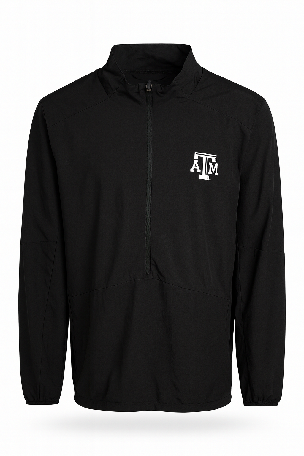Aggie Football Issued Black Adidas Windbreaker
