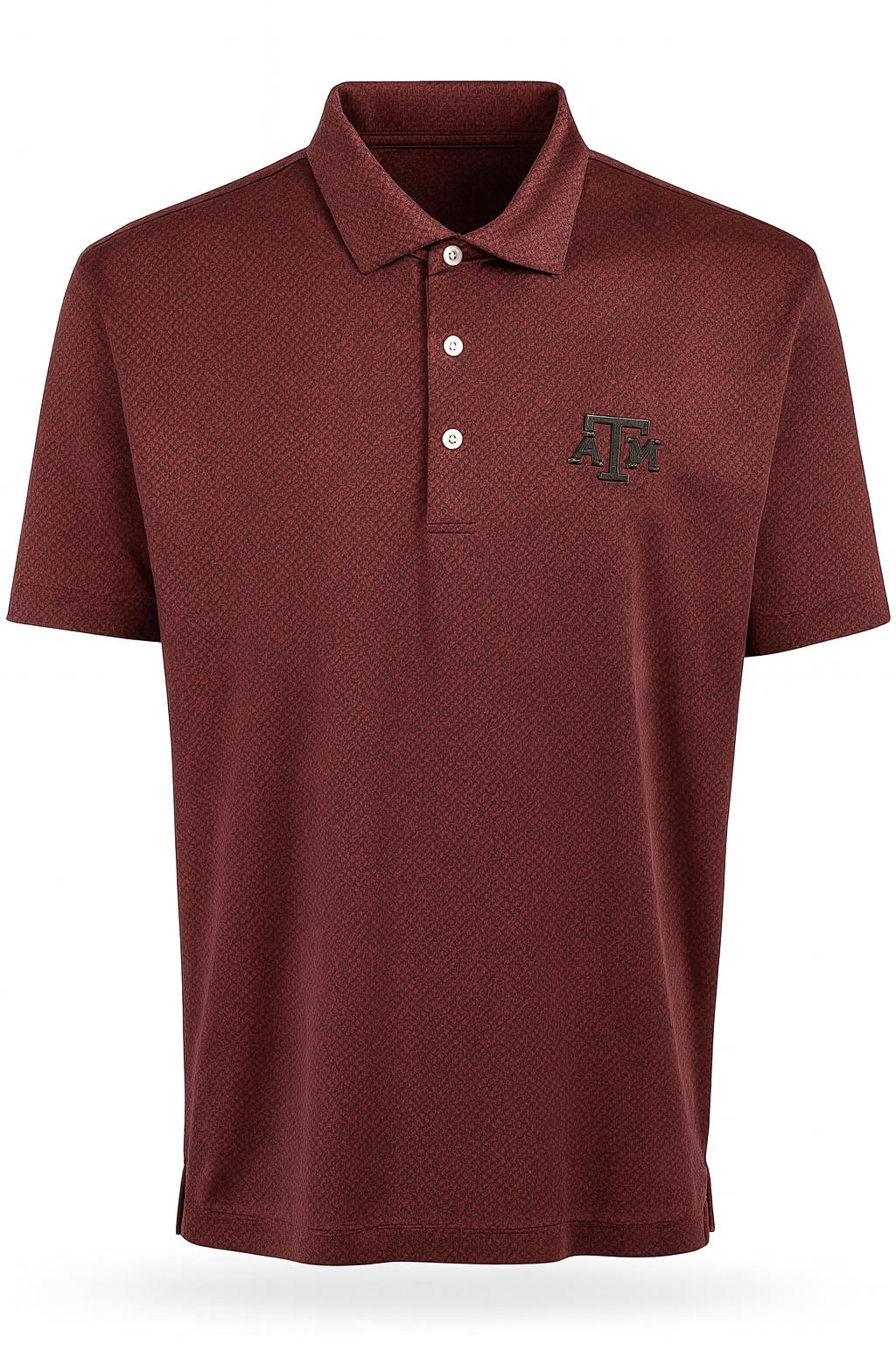 Aggie Golf Issued Peter Millar Maroon Polo (New Arrival)