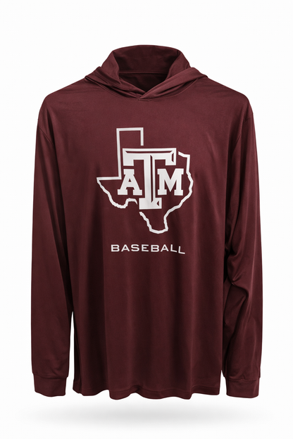 Aggie Baseball Exclusive Maroon Hoodie (New Arrival)