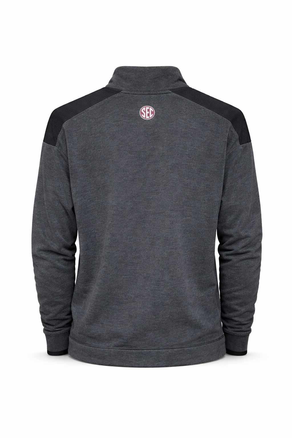 Aggie Golf Exclusive Black Adidas Quarter Zip (SEC Patch On Back)