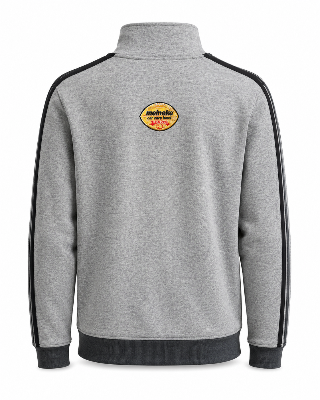 Aggie Football Exclusive Vintage Meineke Texas Bowl From 2011 Grey Adidas Zip Up (New Arrival)