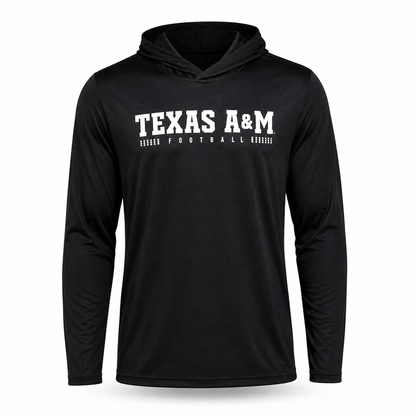 Aggie Football Coaches Exclusive Black Adidas Hoodie (New Arrival)