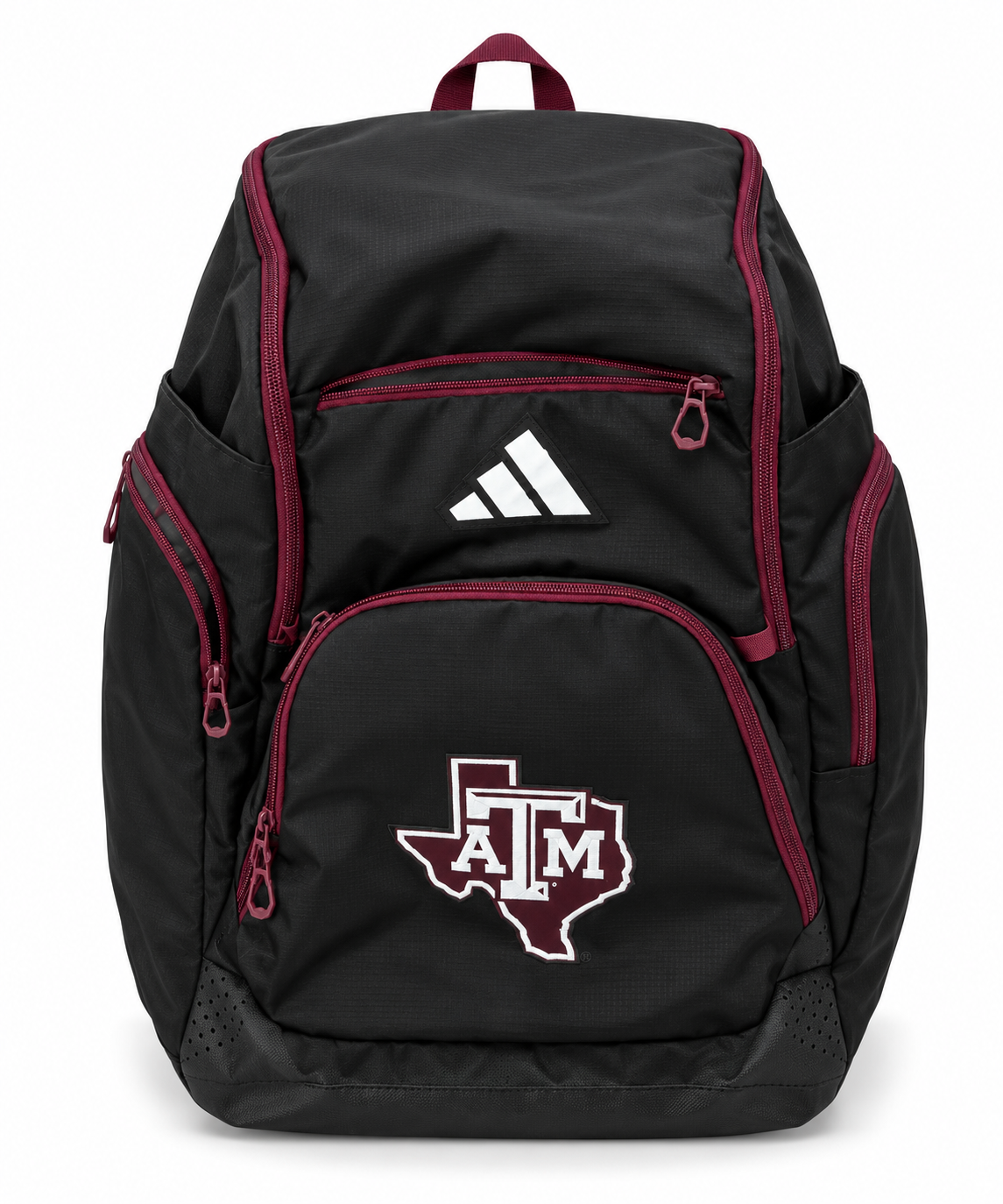Aggie Football Issued Travel Black and Maroon Backpack (New Arrival)