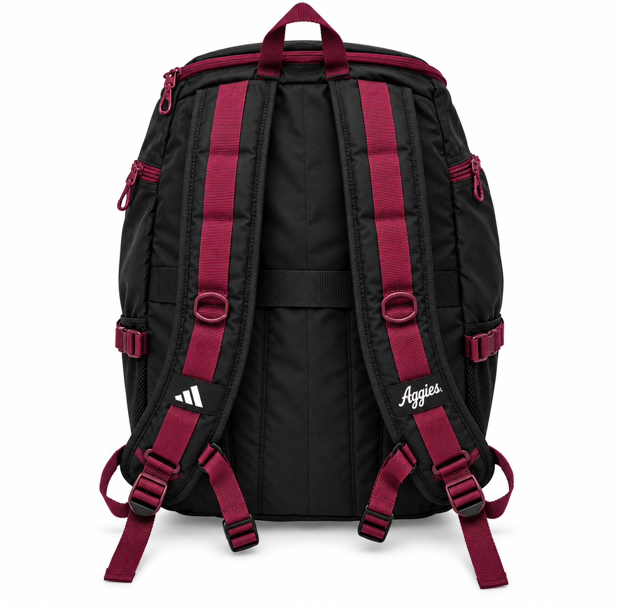 Aggie Football Issued Travel Black and Maroon Backpack (New Arrival)