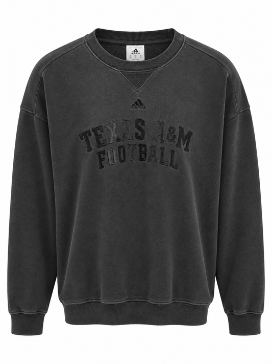 Aggie Coaches Exclusive Black Adidas Sweatshirt (New Arrival)