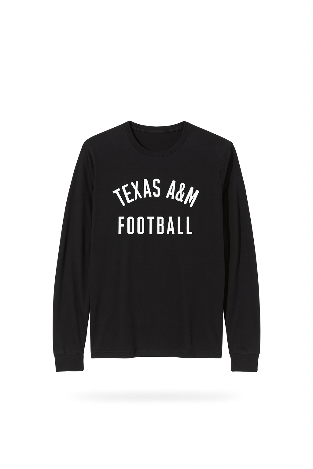 Aggie Football Issued Black Adidas Long Sleeve (New Arrival)