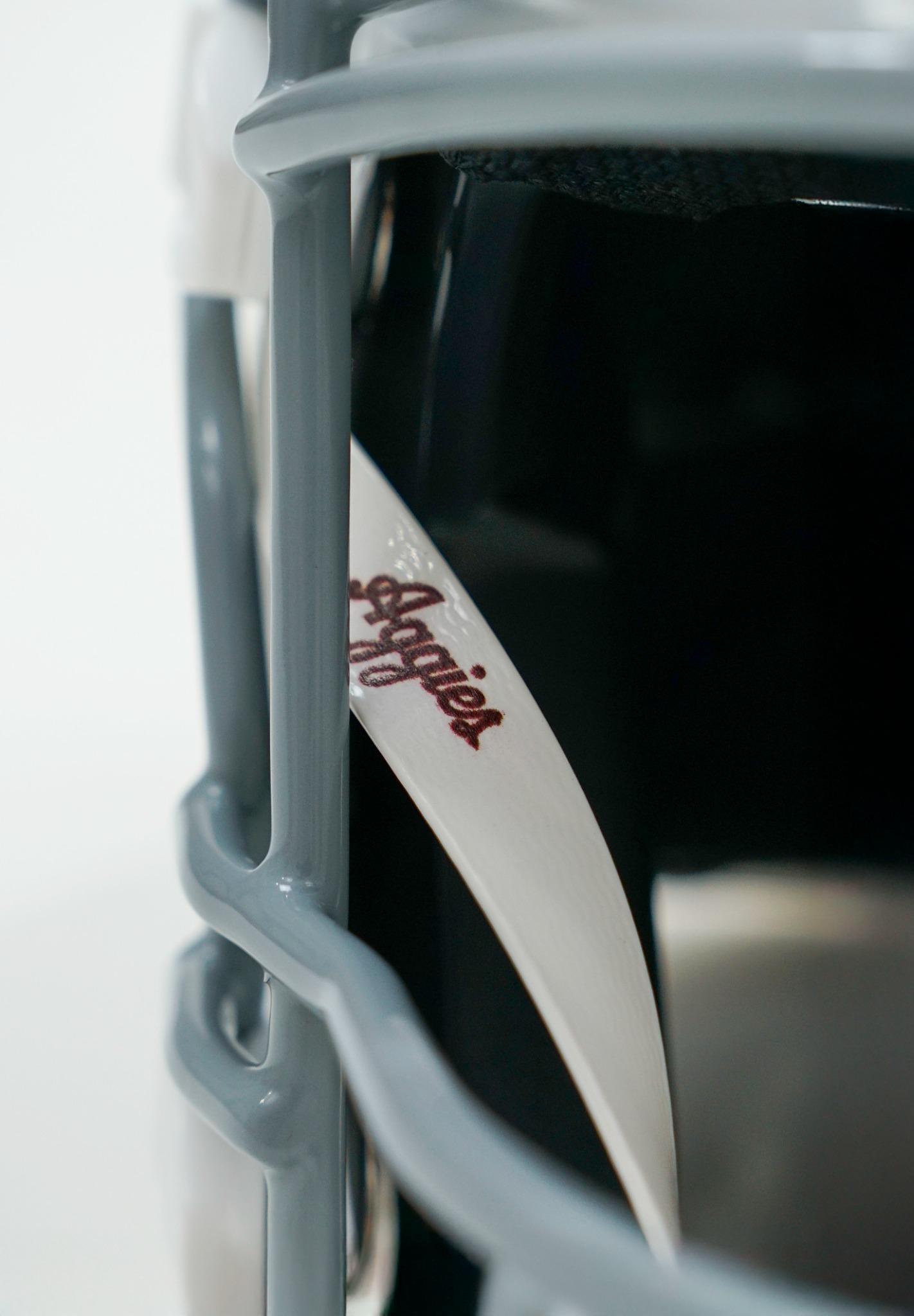 70's Throwback ATM Helmet Issued by Aggie Football Florida Game