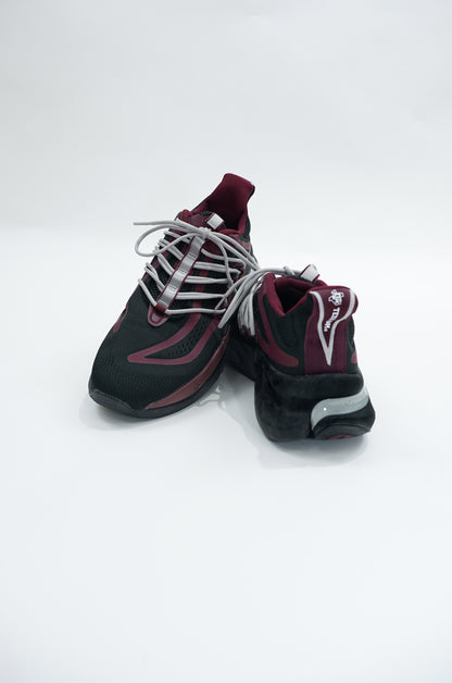 Aggie Football Issued Adidas Maroon/Black Texas A&M Aggies Alphaboost V1 Sustainable BOOST Shoes