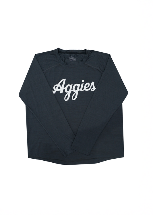 Aggie Baseball Exclusive Aggie Script EvoShield Long Sleeve