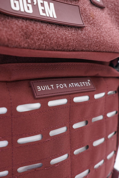 Aggie Football Issued Maroon On The Go Backpack