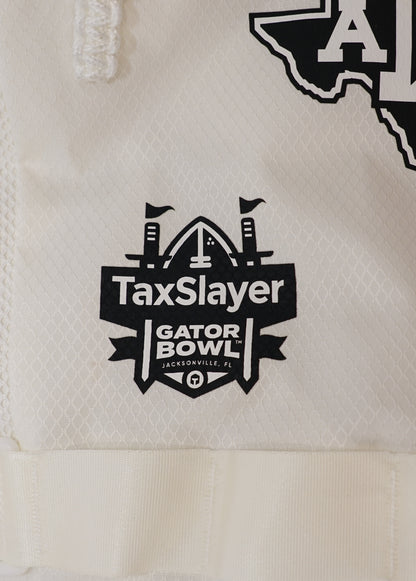 Aggie Football Exclusive TaxSlayer Gator Bowl White Backpack