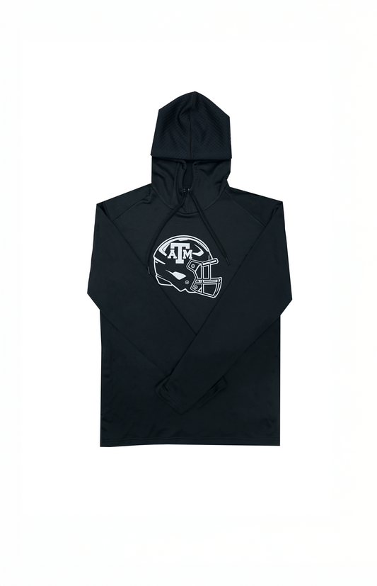 Aggie Football Exclusive Black Adidas Sweatshirt (New Arrival)