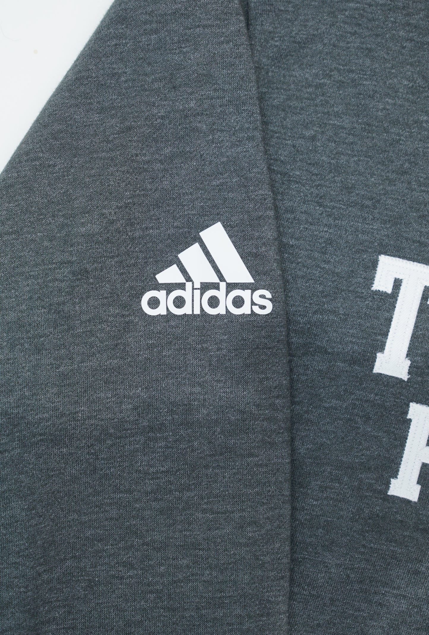 Aggie Football Exclusive Grey Adidas Sweatshirt (New Arrival)