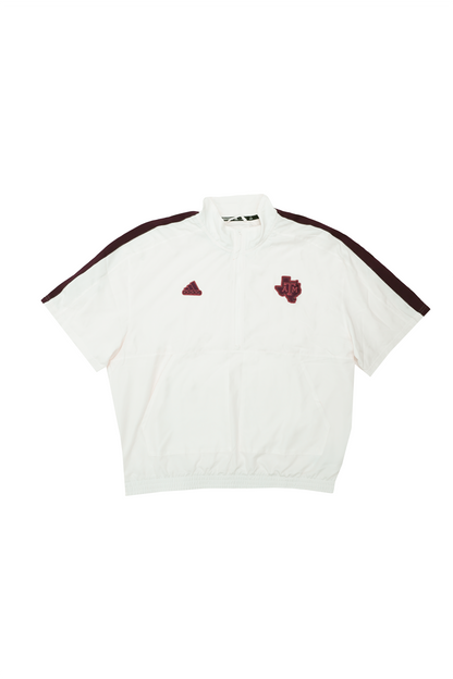 Aggie Football Issued Creme Adidas Windbreaker (New Arrival)