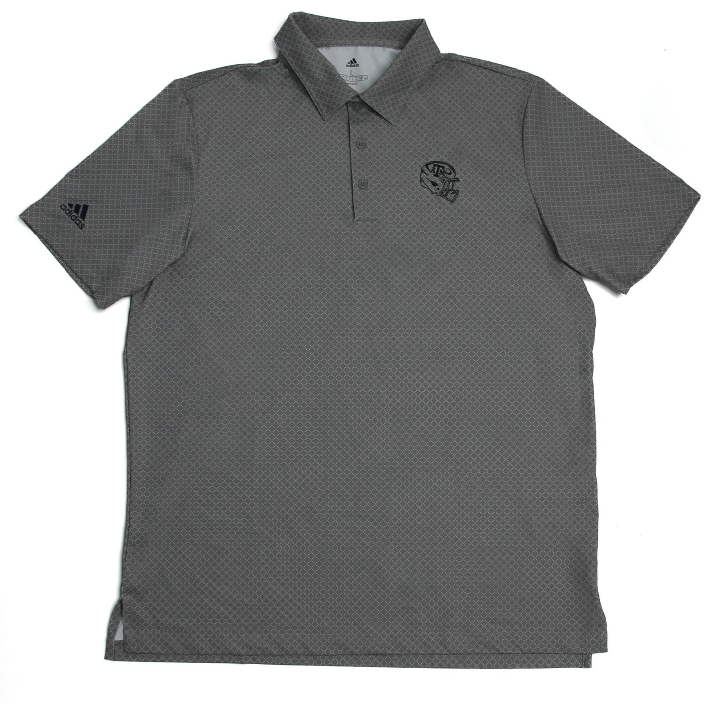 Aggie Football Coaches Exclusive Grey Adidas Polo