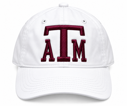 Aggie Football White Retro New Era Hat (New Arrival)